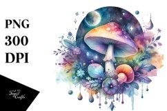 Colorful Magical Celestial Mushroom Splash Product Image 3