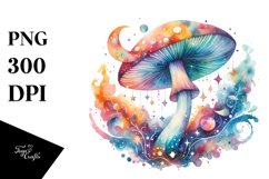 Colorful Magical Celestial Mushroom Splash Product Image 1