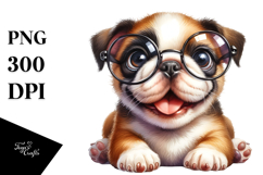 Baby Bulldog Sticker Design Product Image 1