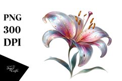 Lily Splash | Clipart Product Image 3