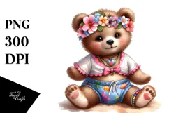 Baby Bear Beachwear PNG Product Image 1