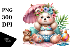 Baby Bear Beachwear PNG Product Image 1