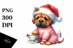 Mastiff in Winter, Transparent PNG Product Image 3