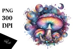 Colorful Magical Mushroom Splash Product Image 1