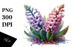 Hyacinth Watercolor Splash Product Image 3