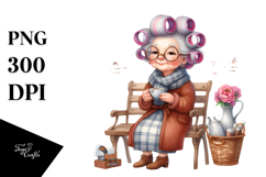 Whimsical Tea Cup Character | Watercolor Clipart Product Image 1