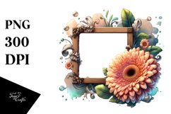 Gerbera Frame Clipart Product Image 3