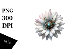 Daisy with -Like Material, High-Quality PNG Product Image 1
