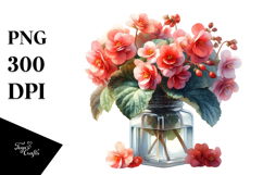 Colorful Jar | Watercolor Clipart Product Image 1