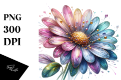 Detailed Vibrant Daisy PNG Product Image 1