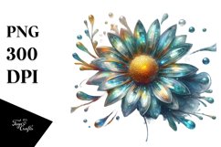 Daisy Watercolor Splash Product Image 3