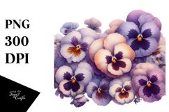 Filled Large Pansy Product Image 3