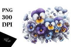 Filled Large Pansy Product Image 1