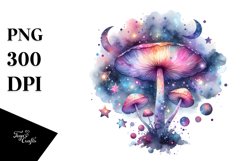 Colorful Magical Celestial Sublimation Clipart Product Image 3