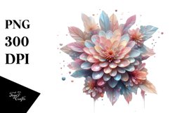 Shiny Zinnia Material | Sublimation | Clipart Product Image 3