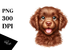 Cute Chesapeake Bay Retriever PNG Product Image 1