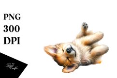 Spring Dog Sublimation Clipart Product Image 1