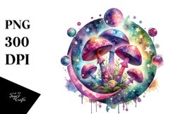 Magical Celestial Astral Watercolor Splash | Sublimation Product Image 1