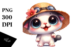 Excited Baby Cat | Clipart Product Image 1