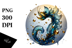 Abstract Snapdragon PNG Product Image 1