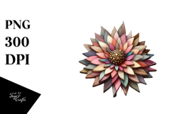 Small Stained Gerbera PNG Product Image 1