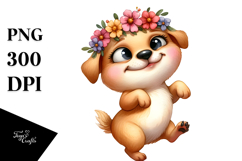 Silly Cartoon Dog PNG Product Image 1