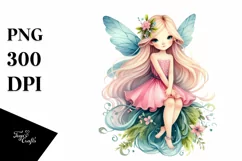 Whimsical Cute Fairy PNG Product Image 1