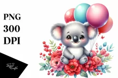 Colorful Baby Panda, Aviator Suit |Clipart Product Image 1