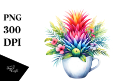 Vibrant Moa in a Cup | Clipart Product Image 1