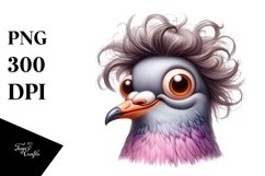 Contempt Dove | Portrait Clipart Product Image 1