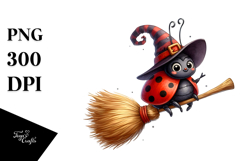 Funny Ladybug Clipart Product Image 1