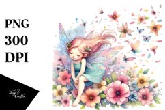 Colorful Fairy Watercolor Product Image 3