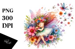 Colorful Fairy Watercolor Product Image 3