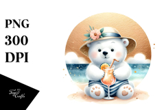 Polar Bear Beachwear PNG Product Image 1