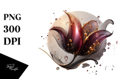 Abstract Tulip, SEO-Friendly PNG Product Image 1