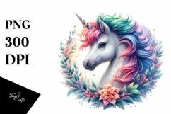 Detailed Baby Unicorn PNG Product Image 3