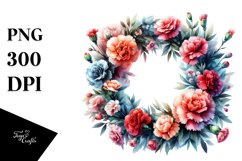 Vibrant Abstract Whreath | Sublimation Clipart Product Image 3