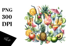 Creative Cocktail PNG Product Image 1