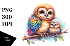 Baby Owl Clipart Product Image 3