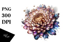 Chrysanthemum Watercolor Splash Product Image 3