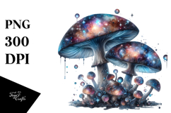 Detailed Shiny Mystical Mushroom PNG Product Image 1