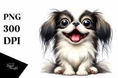 Funny Japanese Chin | Sublimation | Clipart Product Image 1