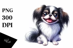 Funny Japanese Chin | Sublimation | Clipart Product Image 3