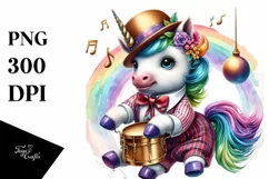 West Coast Swing Dancer Unicorn PNG Product Image 1