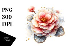 Glossy Begonia Clipart Product Image 1