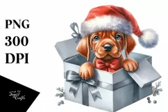 Vizsla in Winter, High-Res PNG Product Image 1