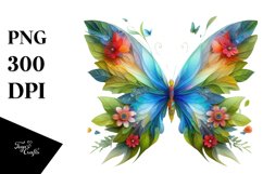 Colorful Butterfly PNG Product Image 3