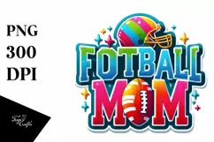 Football Mom PNG Product Image 7