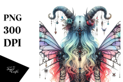 Gothic Fairy Creative View, High-Res PNG Product Image 1