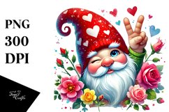 Winking Gnome PNG Product Image 1